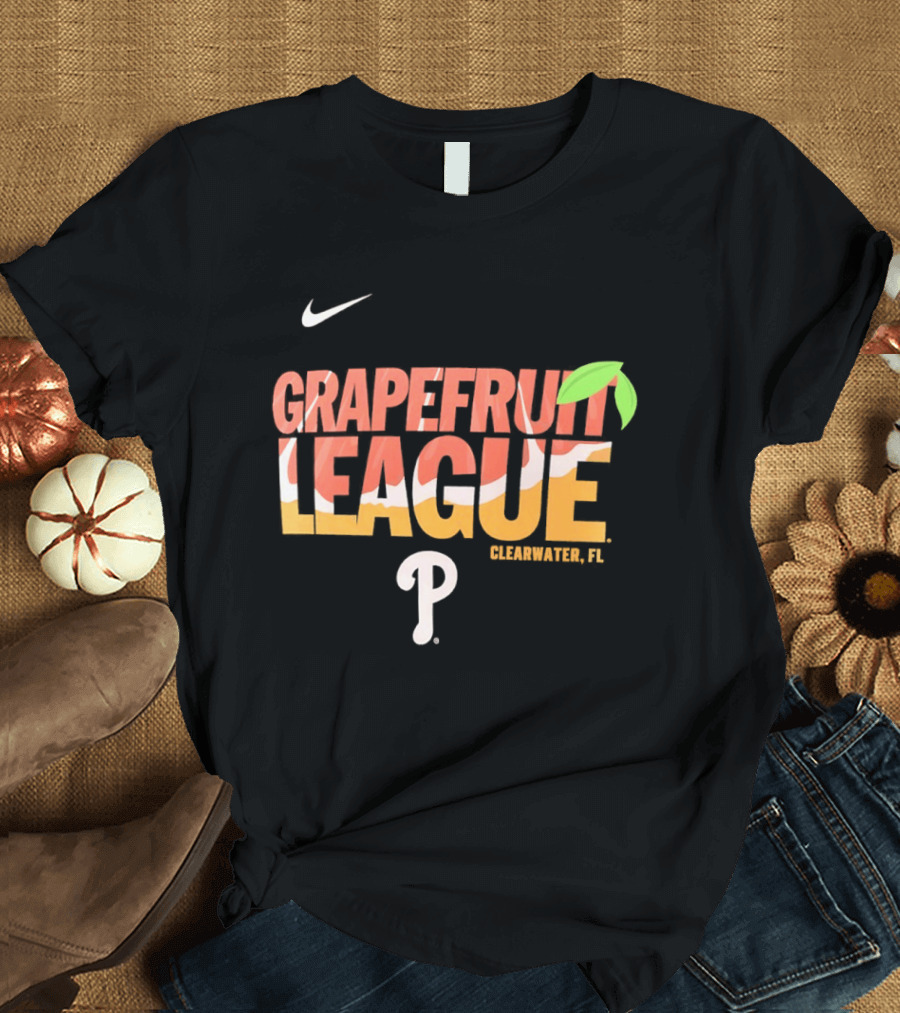 Nike Grapefruit League Clearwater FL Philadelphia Phillies P 2026 T-Shirt