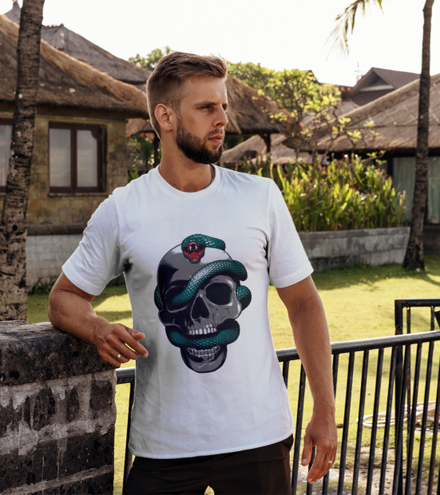 Brad Arnold Snake Skull T-Shirt