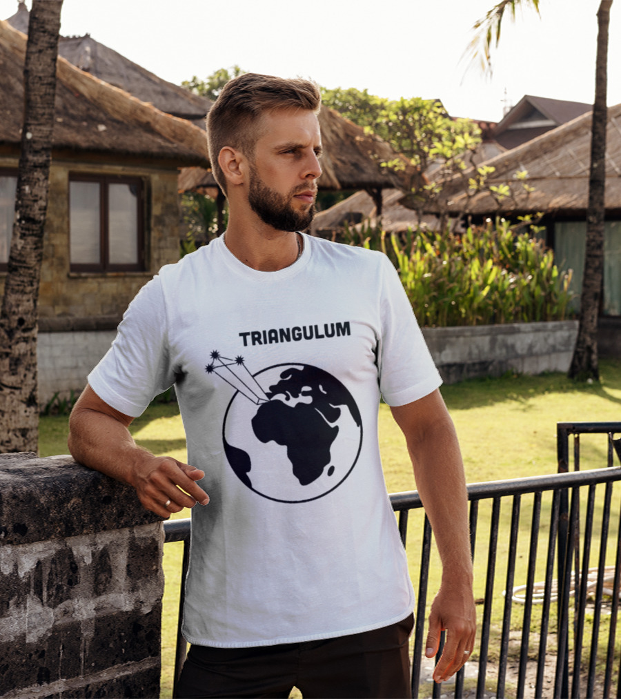 Triangulum Earth Star Constellation T-Shirt