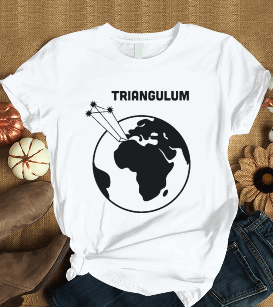 Triangulum Earth Star Constellation T-Shirt