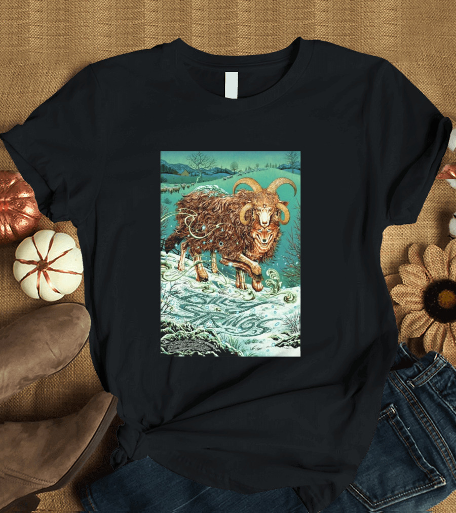 Billy Strings Asheville NC Event Feb 10 14 2026 Wolf Ram T-Shirt