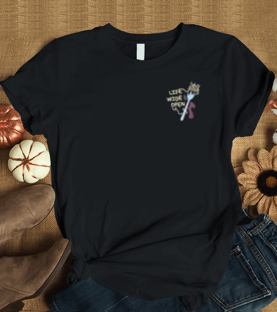 CboysTV Life Wide Open Spaghetti Night Pastel Handprint T-Shirt