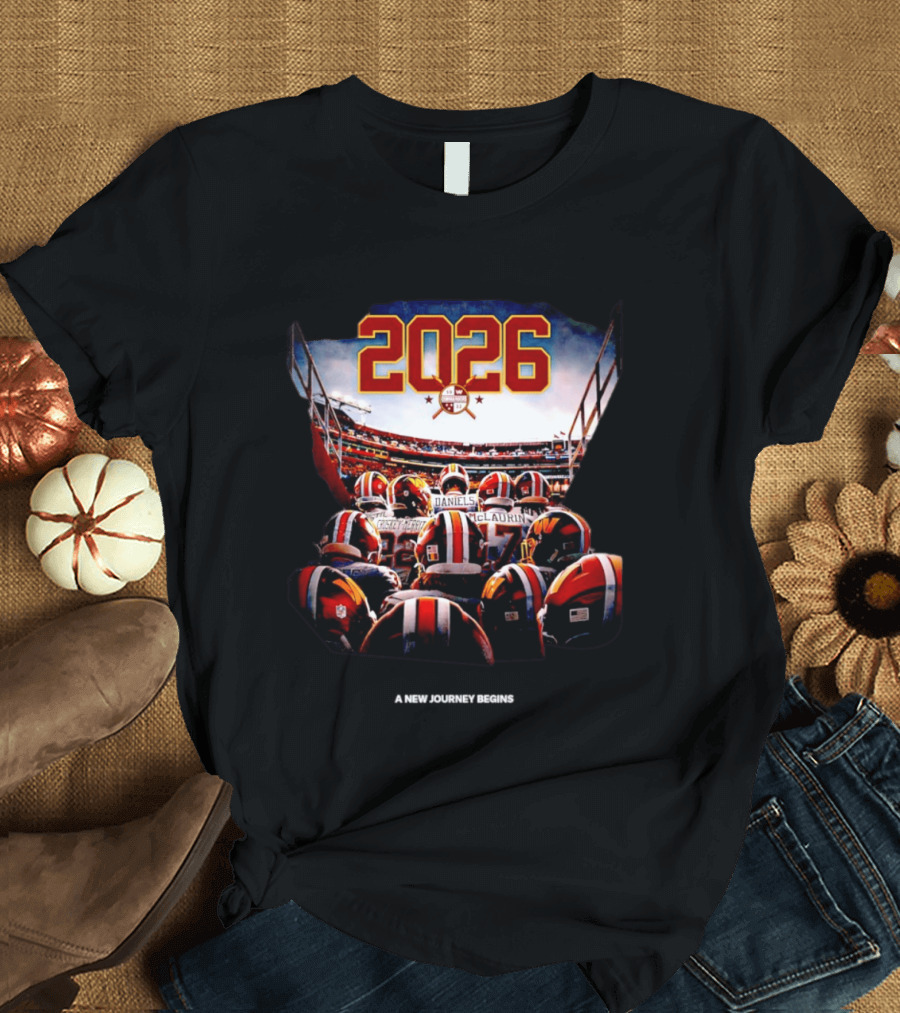 Washington Commanders 2026 Stadium Team Journey T-Shirt