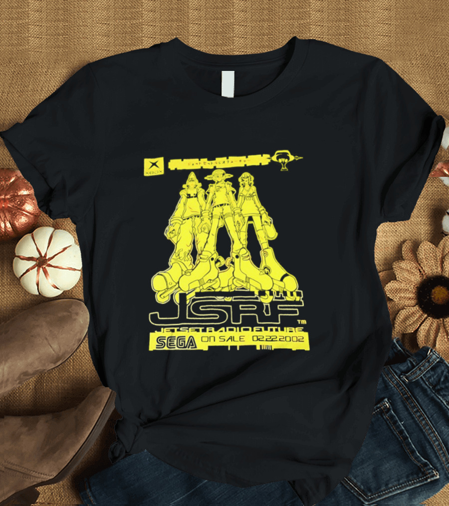 Jet Set Radio Future JSRF SEGA Xbox 2002 T-Shirt