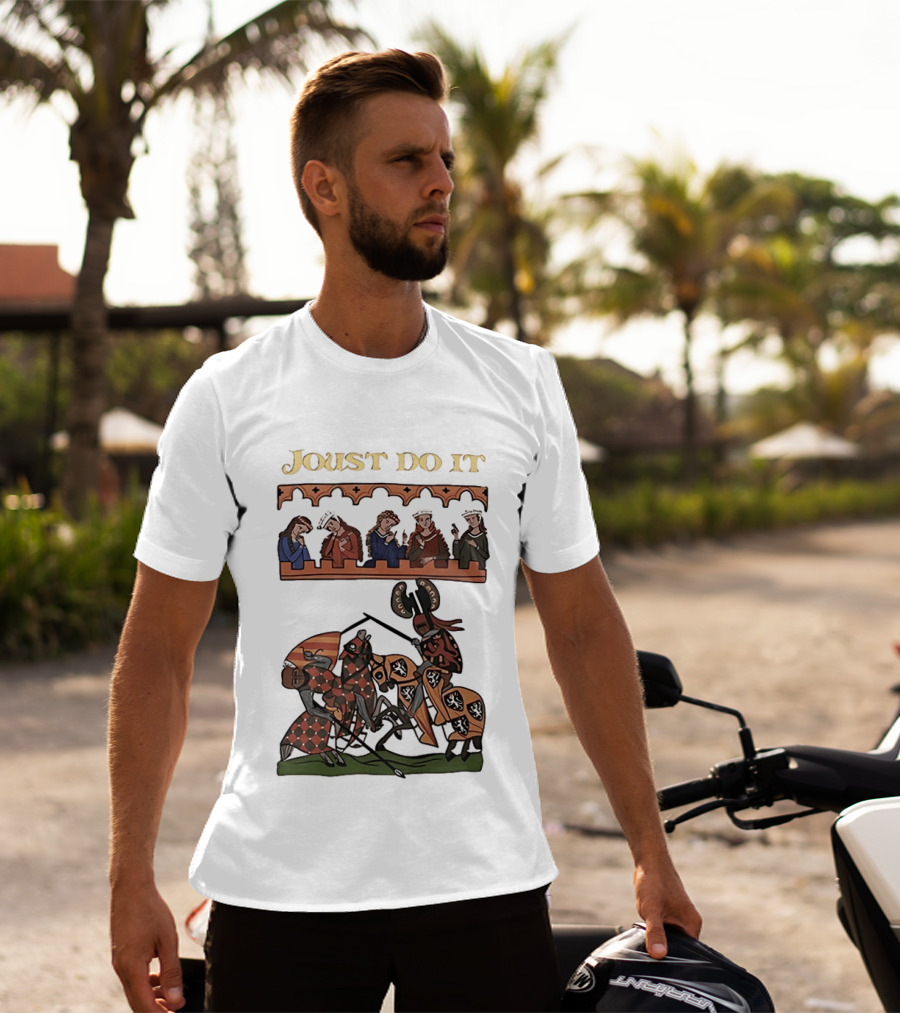 Joust Do It Medieval Knights Tournament Spectators T-Shirt