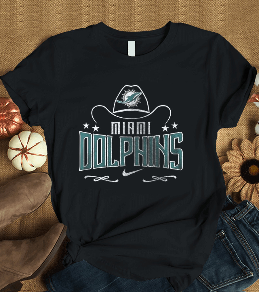 Miami Dolphins Never Underestimate Who Is A Fan Of George Strait T-Shirt