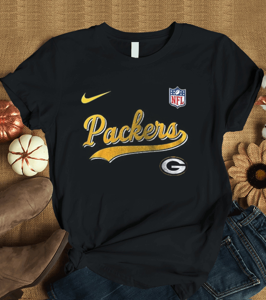 Green Bay Packers NFL Nike Collaboration 250th USA Edition T-Shirt
