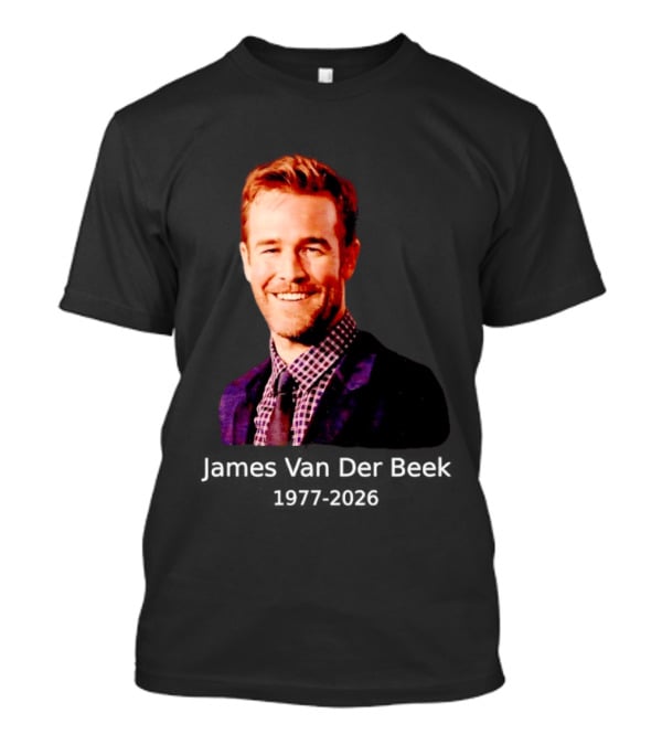RIP James Van Der Beek James Vanderbeek T-Shirt