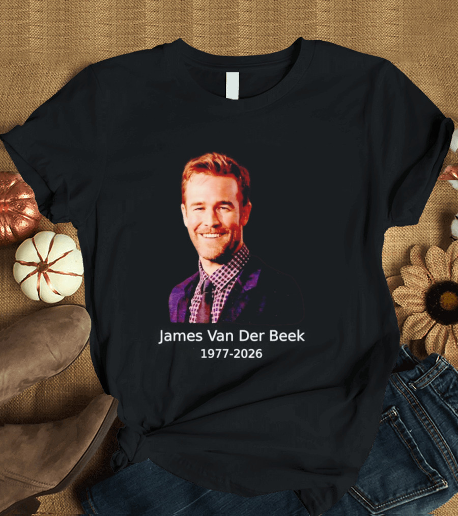 RIP James Van Der Beek James Vanderbeek T-Shirt