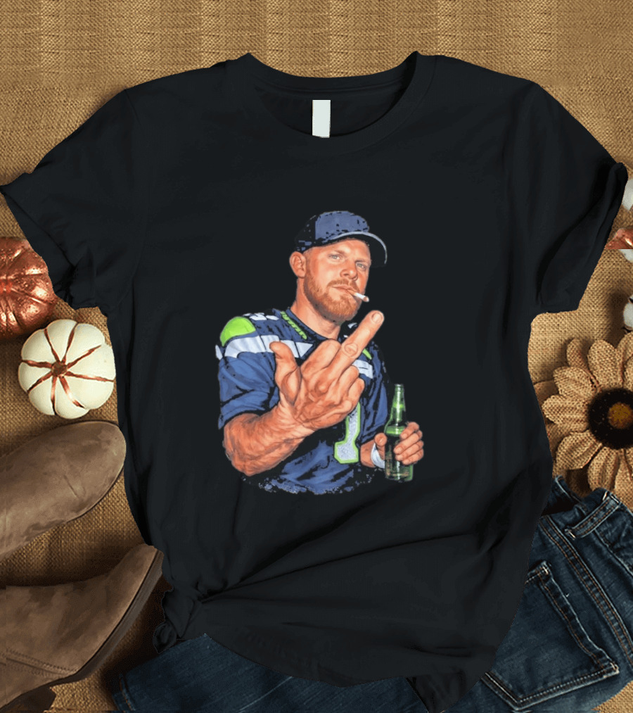 Sam Darnold Flipping Off T-Shirt