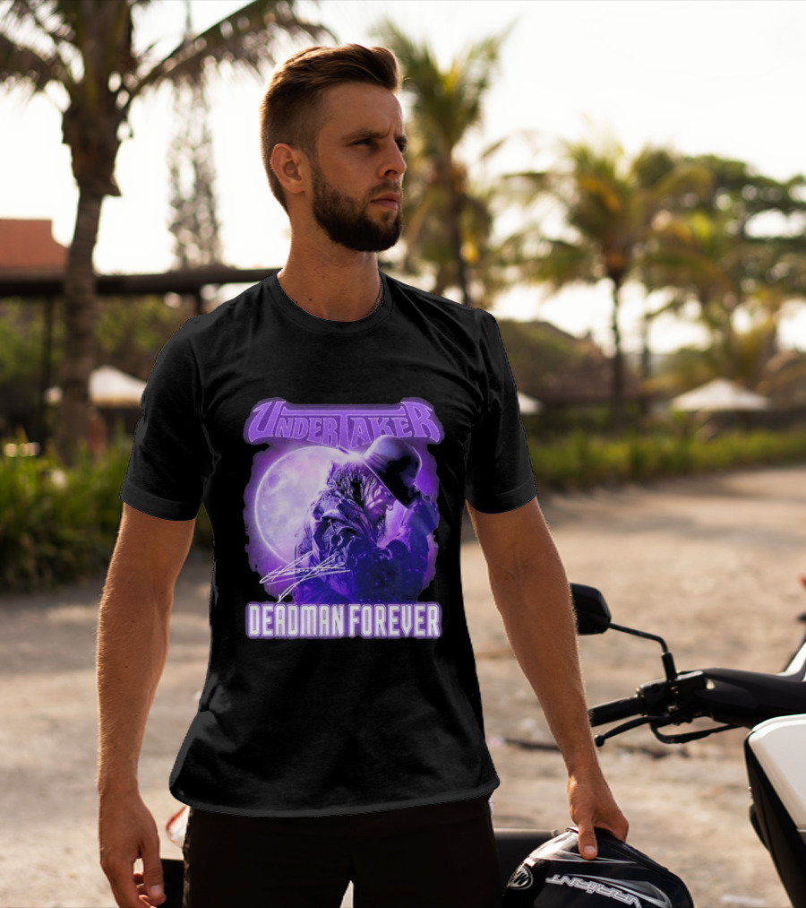 Undertaker Deadman Forever Purple Moon T-Shirt