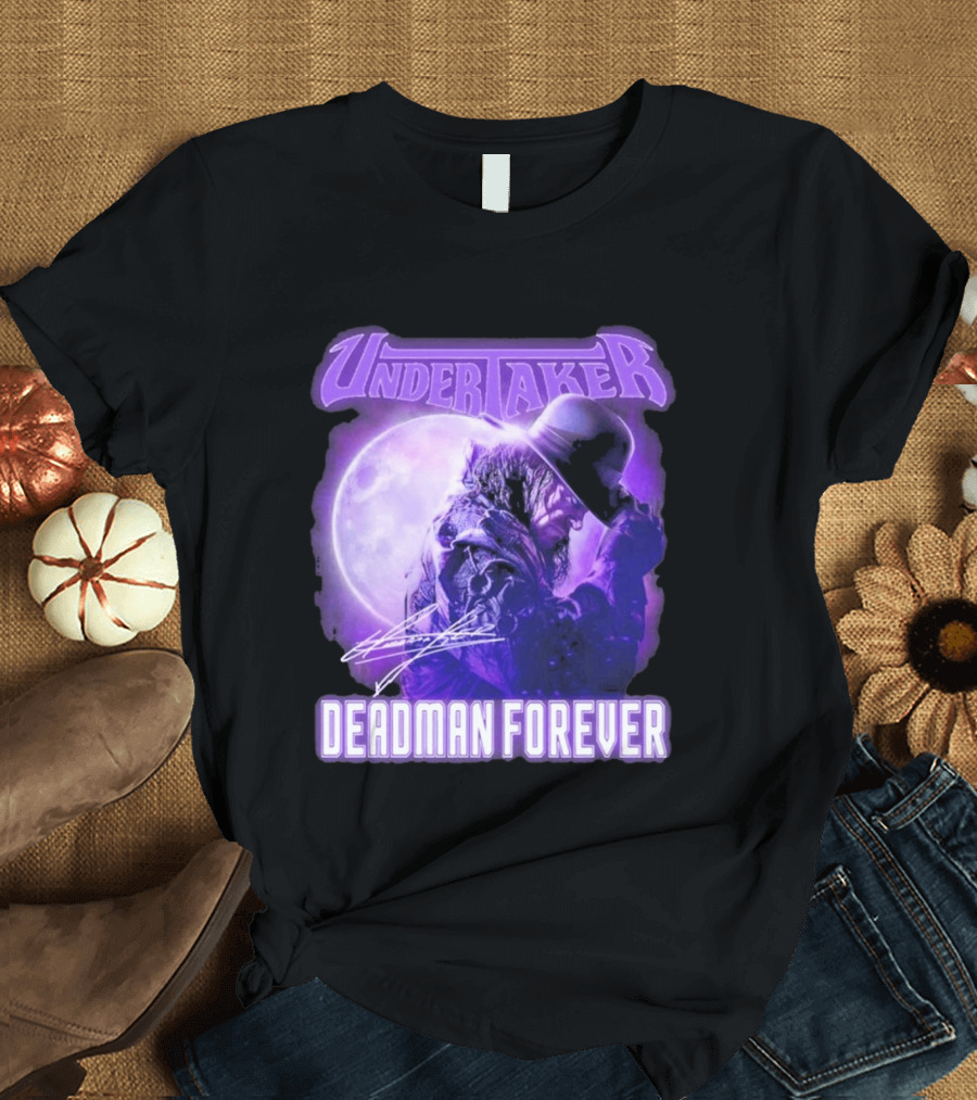 Undertaker Deadman Forever Purple Moon T-Shirt