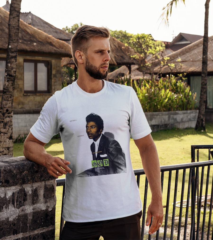 Little Richard Wop Bop A Loo Bop A Lop Bam Boom God Is Real T-Shirt