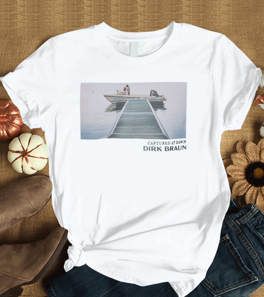 PY Boat Captured At Dawn Dirk Braun T-Shirt