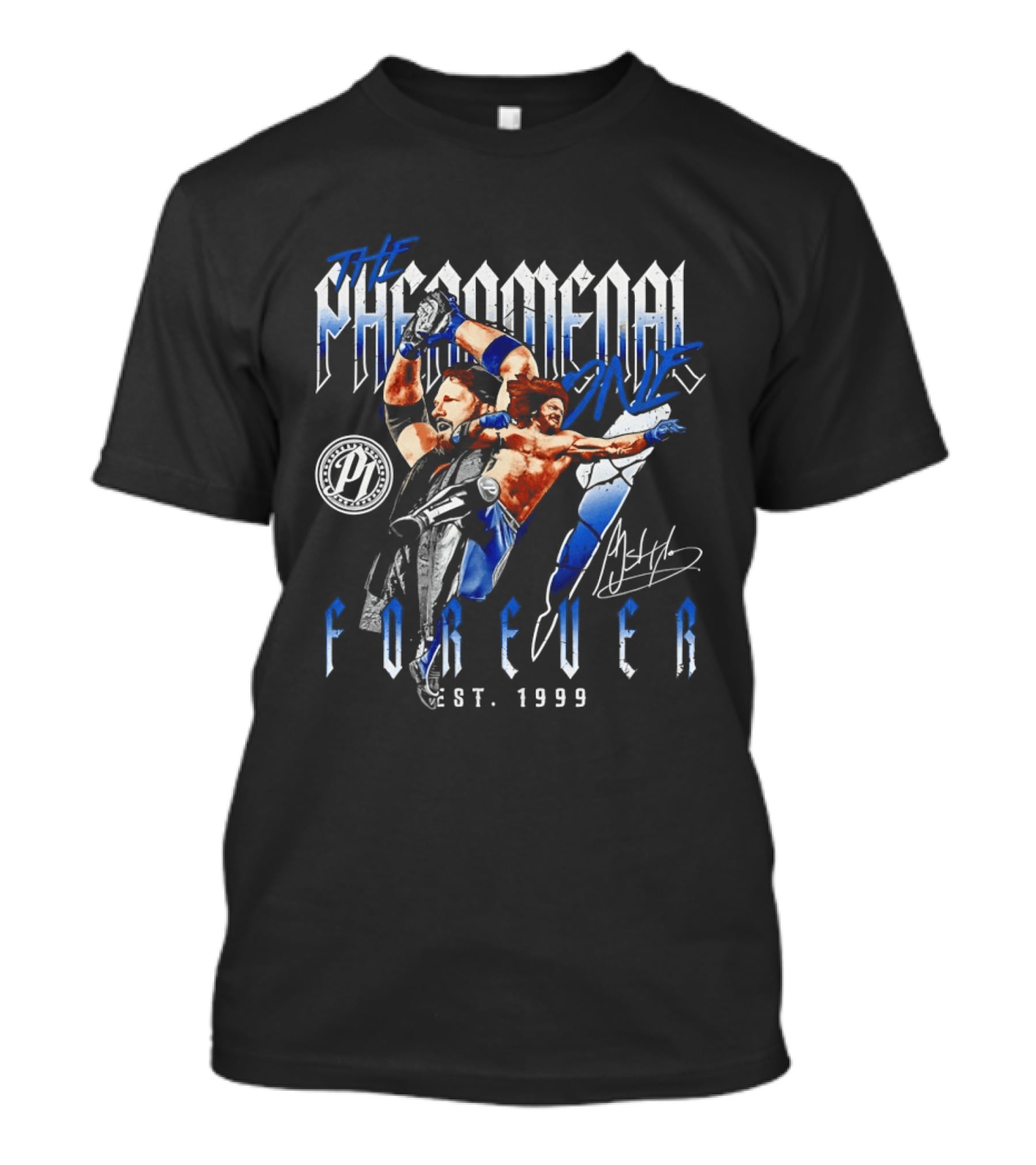 AJ Styles The Phenomenal One Forever Est. 1999 WWE T-Shirt