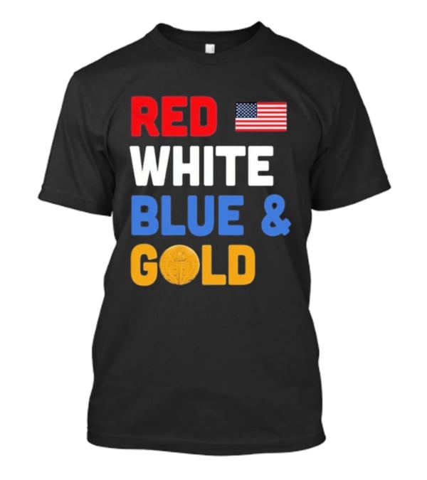 Red White Blue Gold Team USA Win Olympics Forever T-Shirt