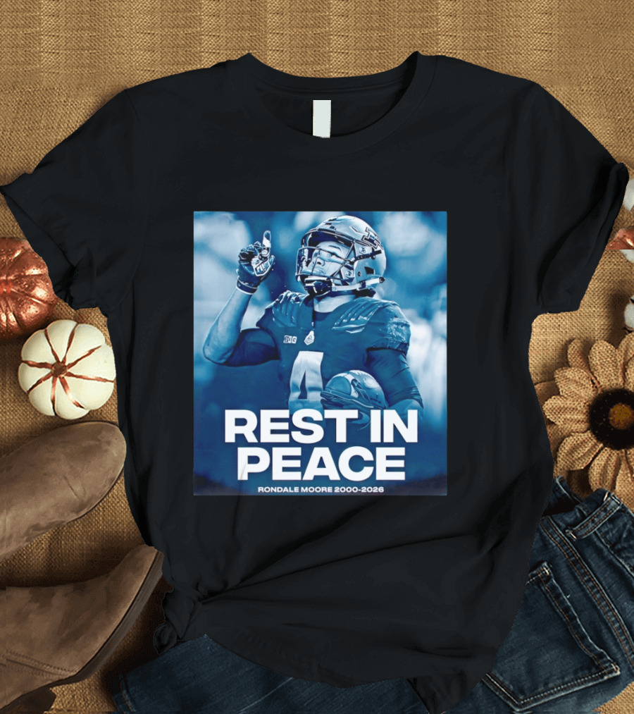 Rondale Moore Rest In Peace 2000 2026 Football T-Shirt