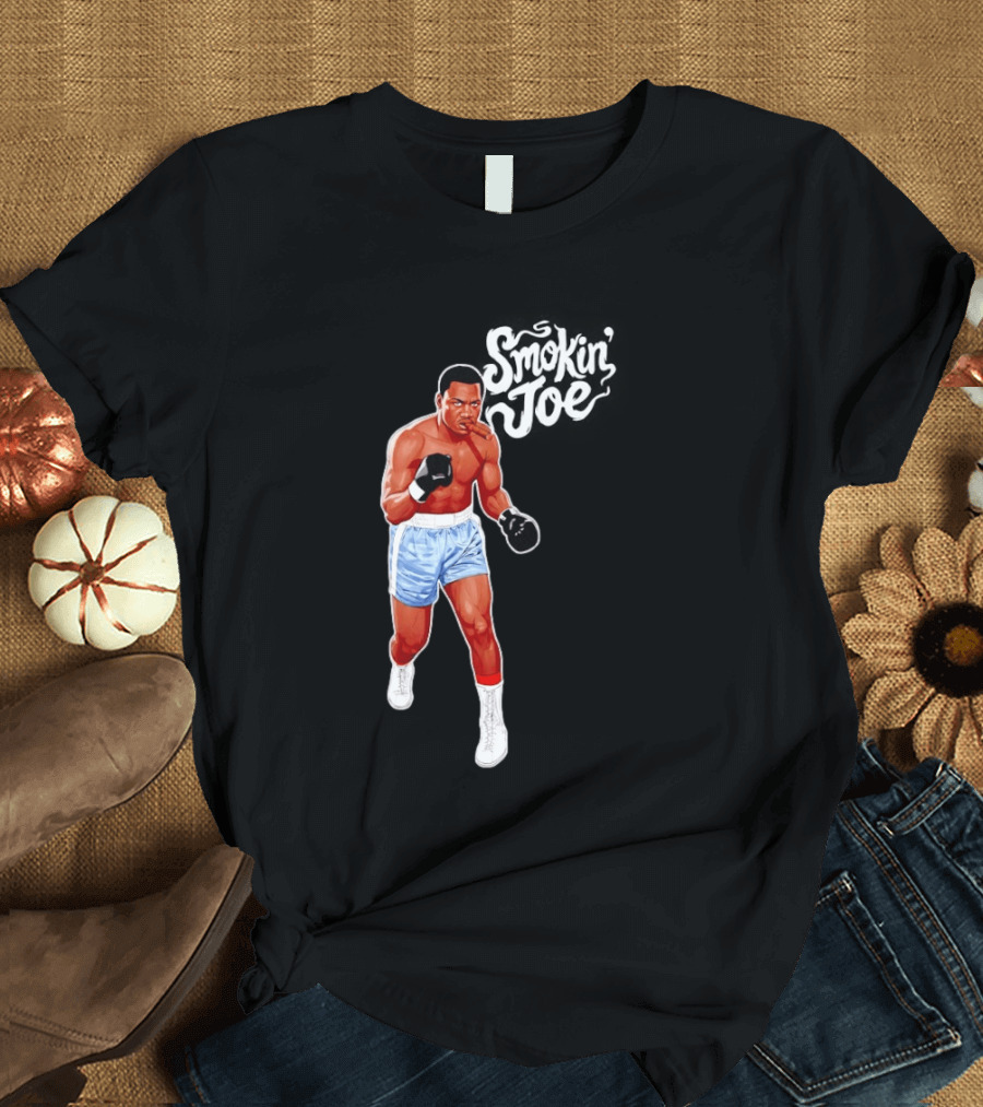 Joe Frazier Smokin' Joe Boxing Legend Historic Fighter T-Shirt