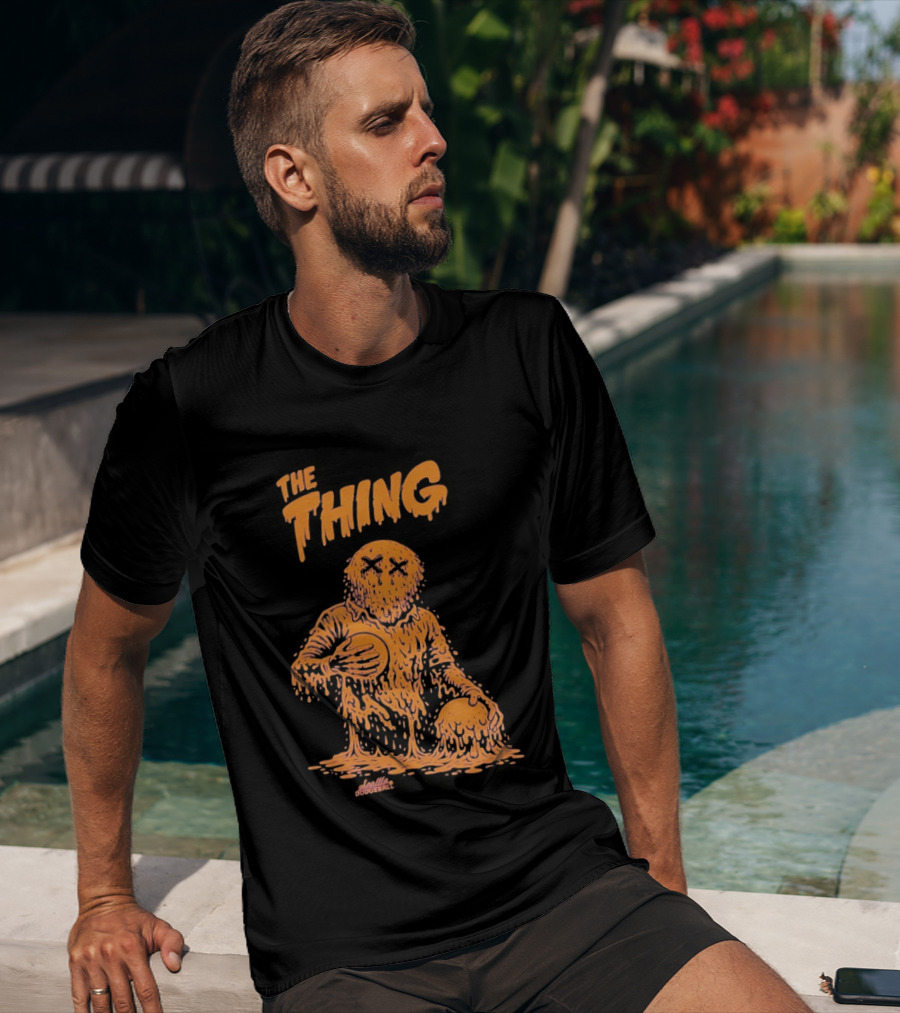 The Thing Creepy Dodgeball Creature Horror T-Shirt