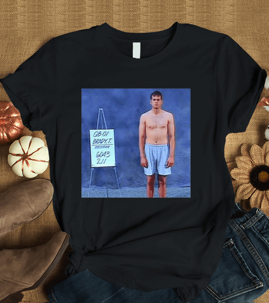QB 01 Brady Combine Photo 6'04'' 211 T-Shirt