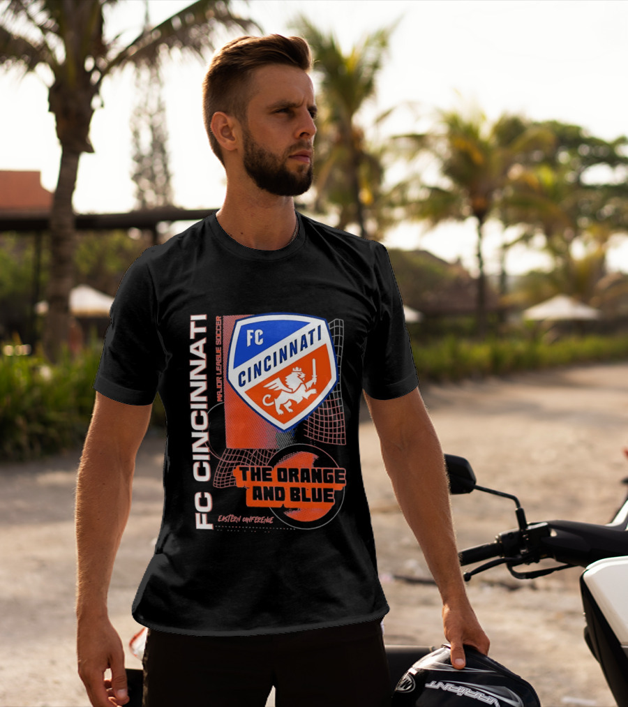 FC Cincinnati The Orange And Blue Soccer Pride T-Shirt
