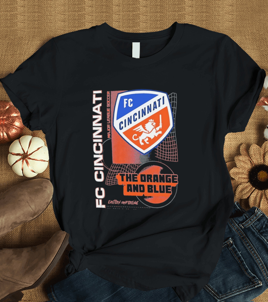 FC Cincinnati The Orange And Blue Soccer Pride T-Shirt