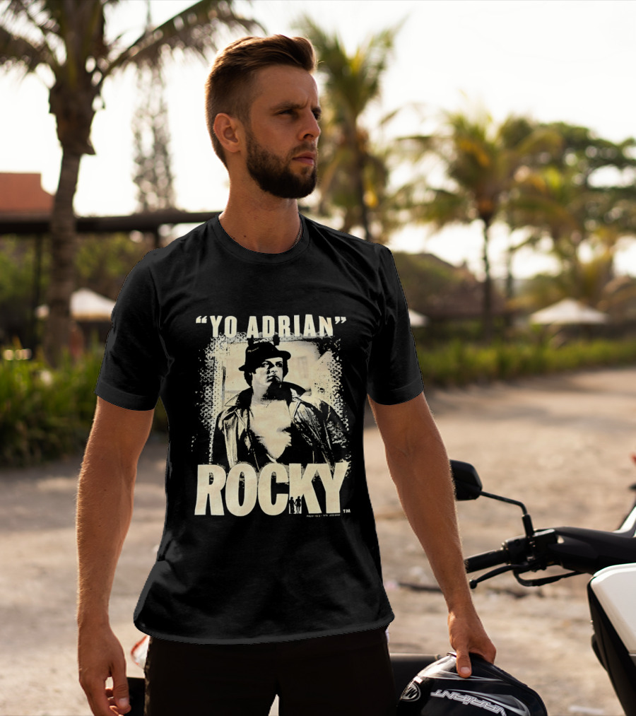 Yo Adrian Rocky Balboa Retro Movie T-Shirt