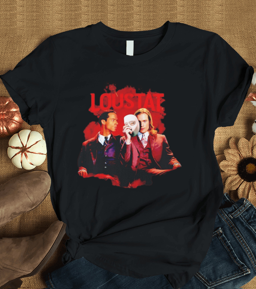 Anne Rice Interview With The Vampire Loustat Masked Characters T-Shirt