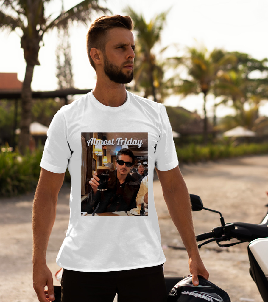 Almost Friday Timothee With Guinness Pint T-Shirt