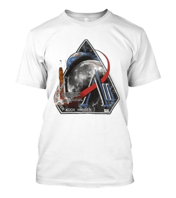 Ron Jon Cocoa Beach FL Artemis II Koch Hansen Moon Mission NASA Spaceship T-Shirt