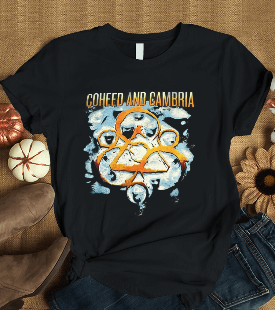 Coheed And Cambria Keywork Symbol With Artistic Texture T-Shirt