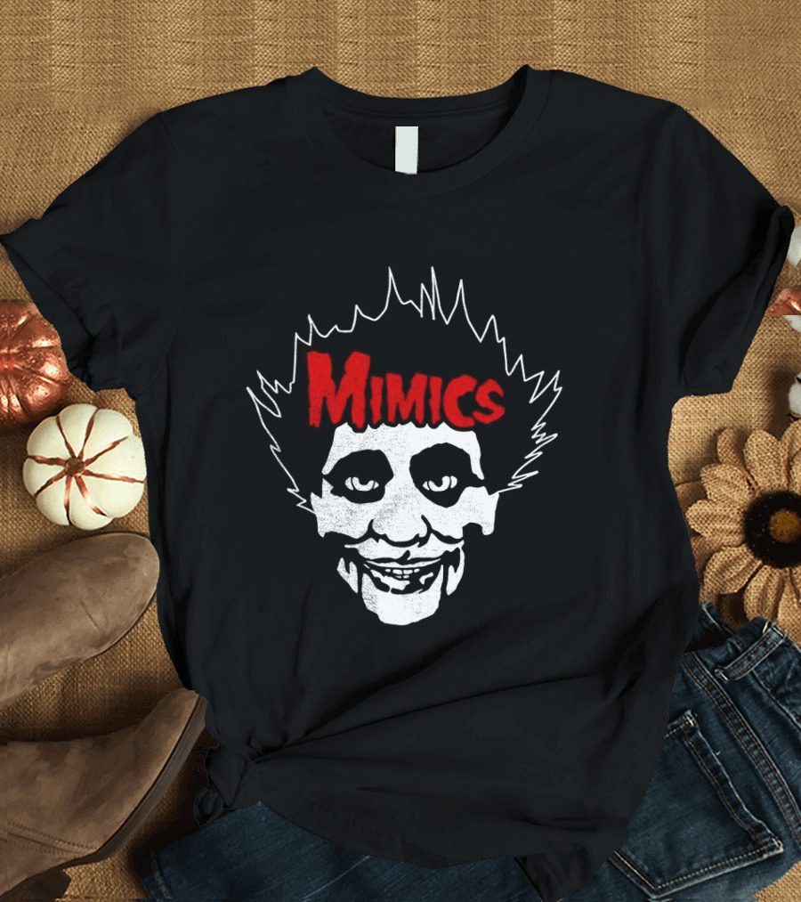 Mimics Fergus Joker Face Wild Hair T-Shirt