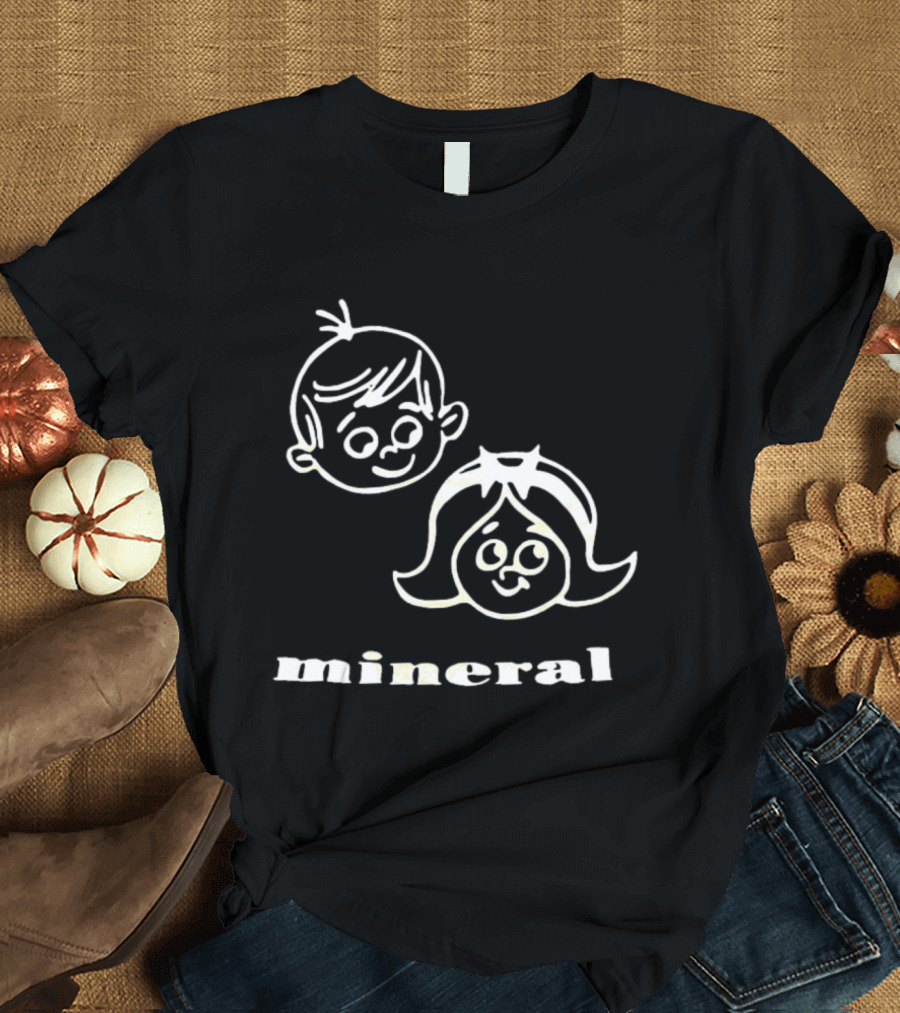 Mineral Midwest Emo Band Kids Face T-Shirt