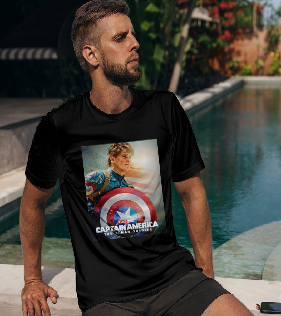 SECTION STUDIOS Captain America The Roman Soldier T-Shirt