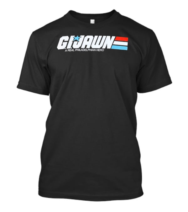 Gijawn A Real Philadelphian Hero Star Stripes T-Shirt