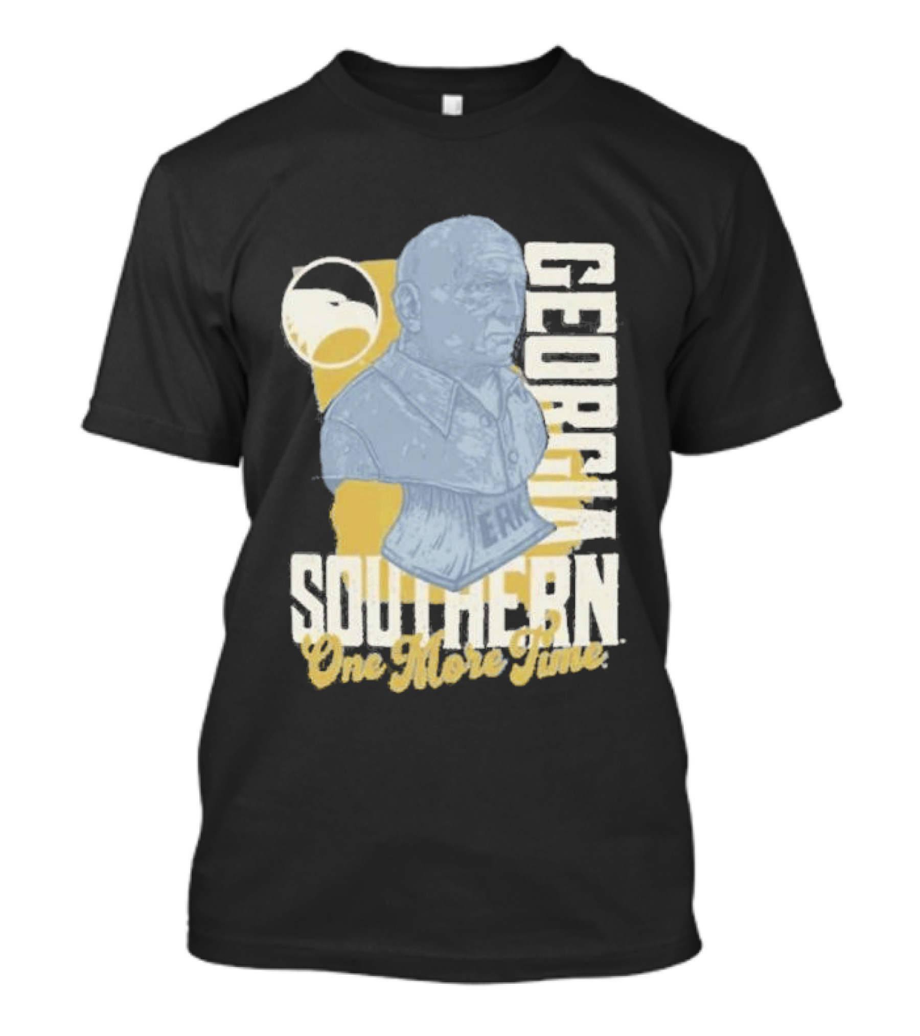 Georgia Southern Erk Russell Eagles One More Time Coach T-Shirt