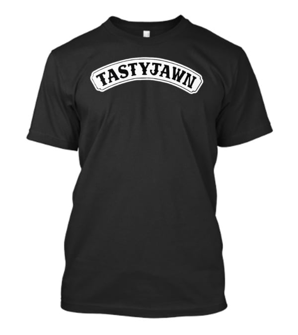 Tastyjawn Bold Arch Text Apparel Urban Streetwear Charm T-Shirt