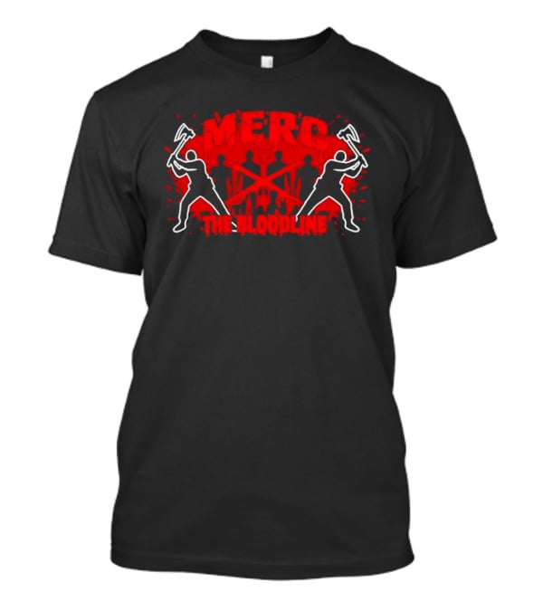 Merc The Bloodlines Axe Fighters Red T-Shirt