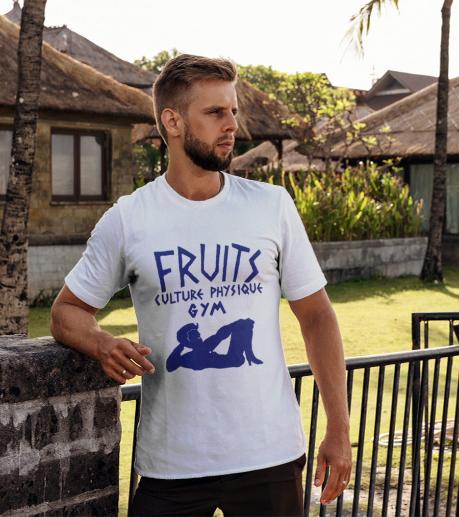 FRUITS Culture Physique Gym Silhouette Fitness T-Shirt