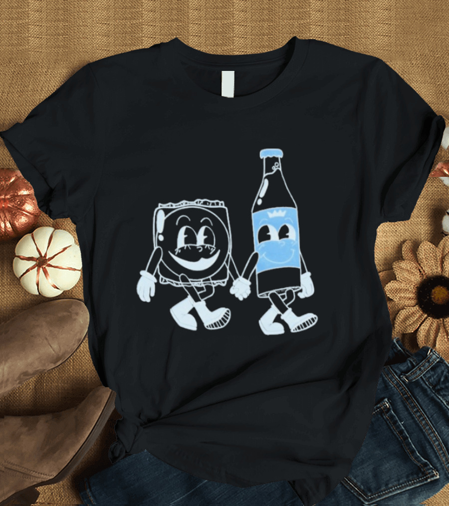 Matt Mitchell RC And MP Smiling Soda Bottle And Cartoon T-Shirt