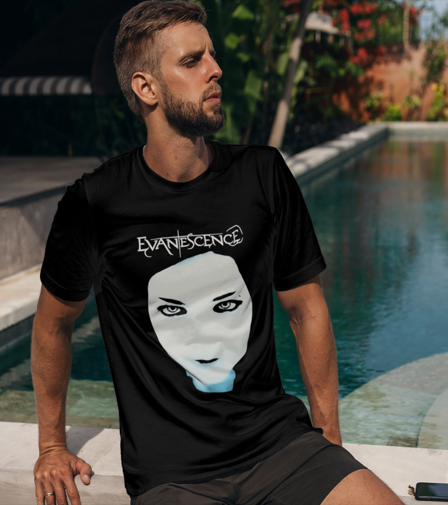 Evanescence Fallen Album Cover Face T-Shirt