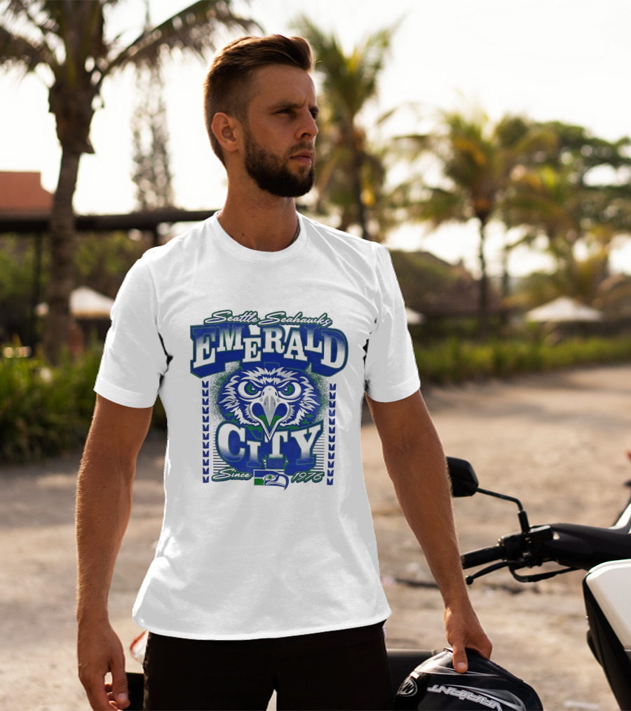 Seattle Seahawks Emerald City Since 1976 T-Shirt