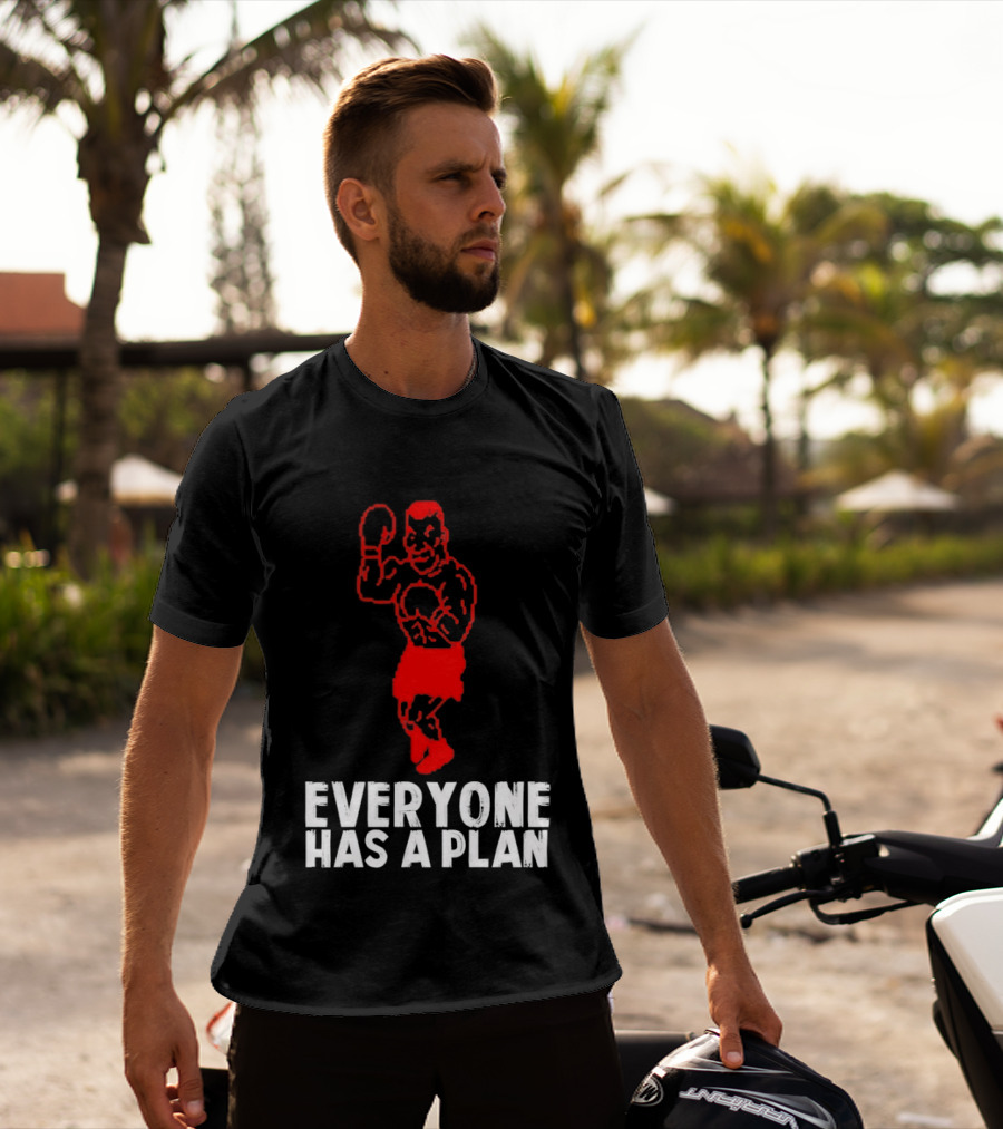 Everyone Has A Plan Punchout Video Game Boxing T-Shirt