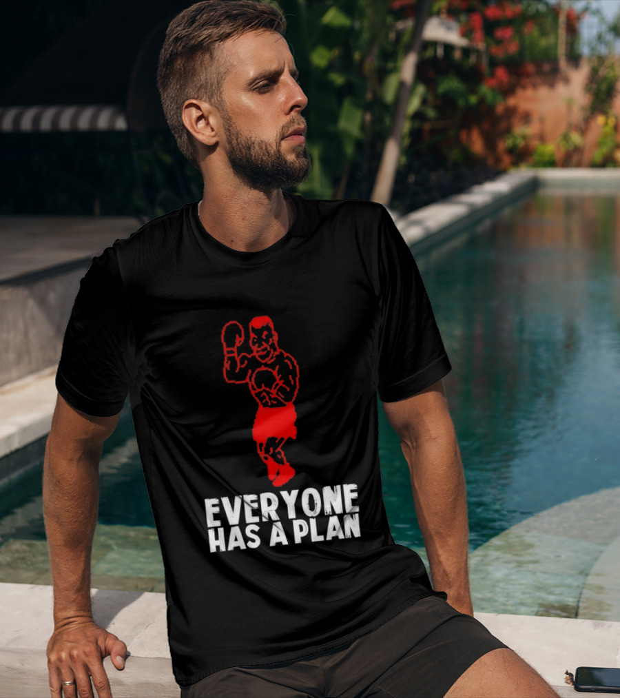 Everyone Has A Plan Punchout Video Game Boxing T-Shirt