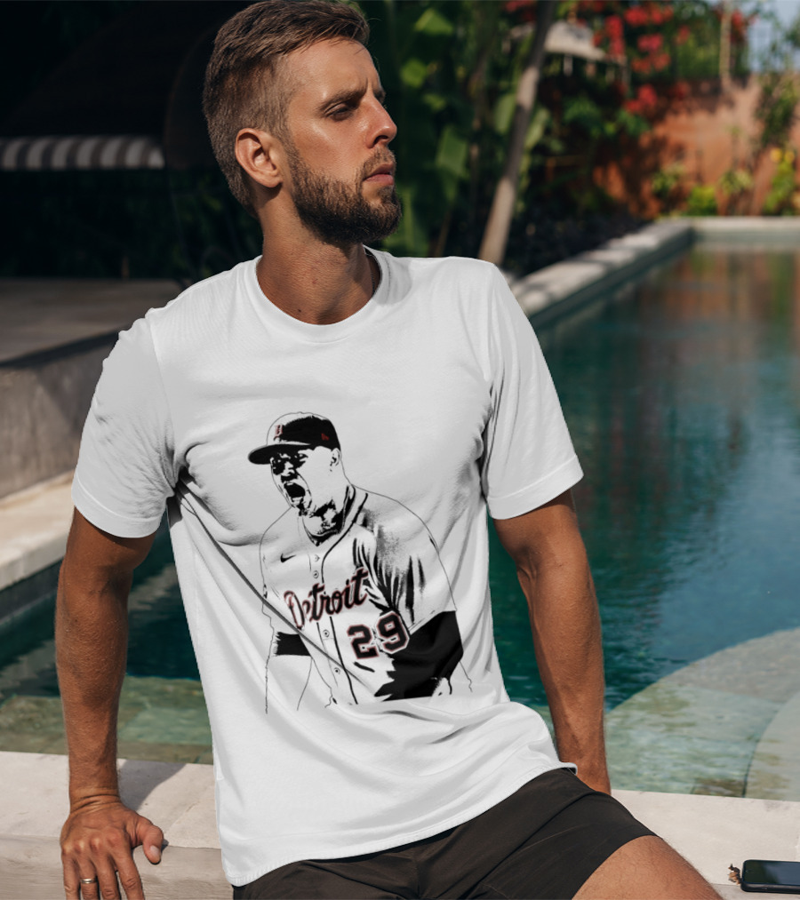 Detroit Tigers Tarik Skubal 29 Don't Tap T-Shirt