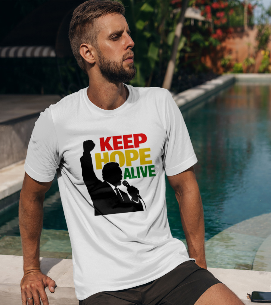 Keep Hope Alive Raised Fist T-Shirt