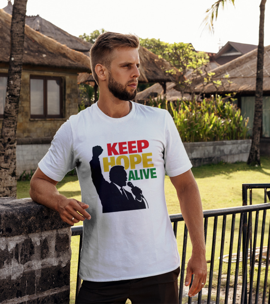 Keep Hope Alive Raised Fist T-Shirt