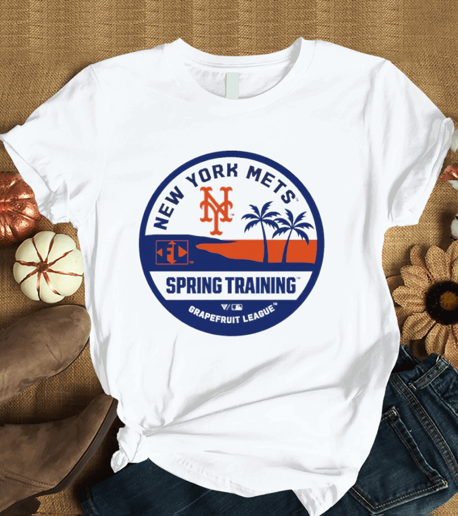 New York Mets Spring Training Grapefruit League Luxe Knit T-Shirt