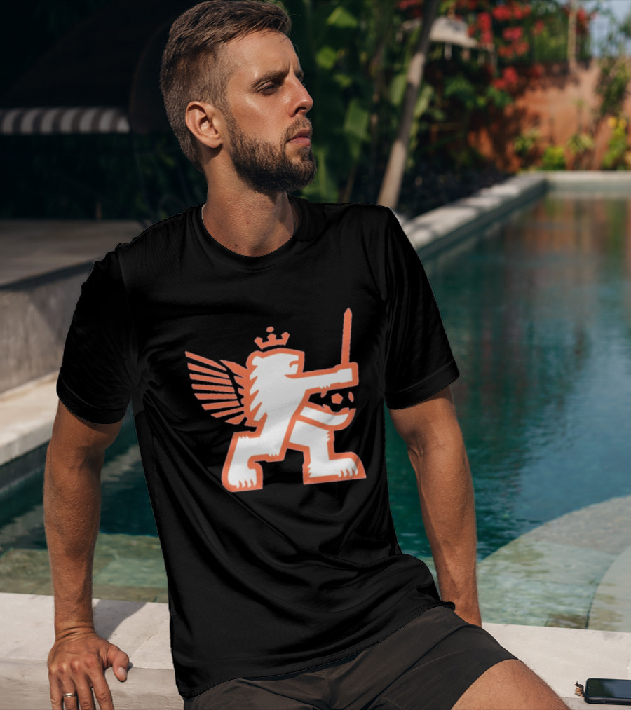 Knifey Lion FC Cincinnati Winged Sword T-Shirt
