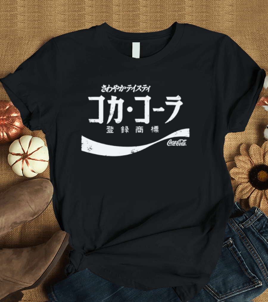 Coca Cola Japanese Kanji Script T-Shirt